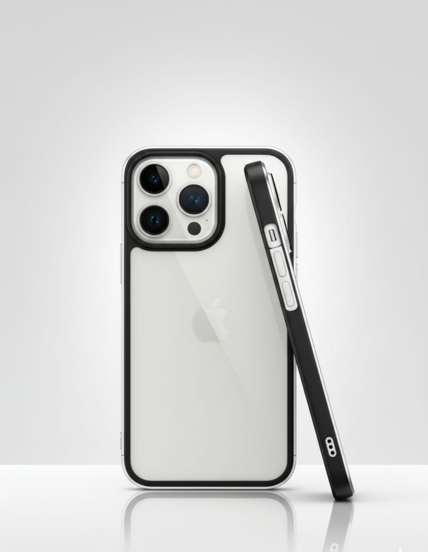 iPhone 14 PRO Mobile Cover BLACK EDGE DESIGN