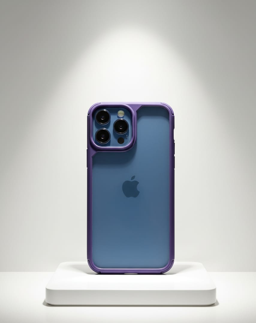 iPhone 14  Mobile Cover PURPLE EDGE DESIGN