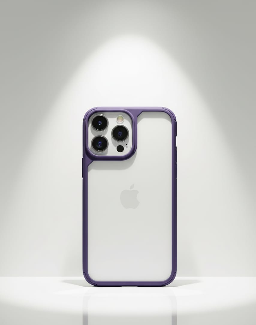 iPhone 14  Mobile Cover PURPLE EDGE DESIGN